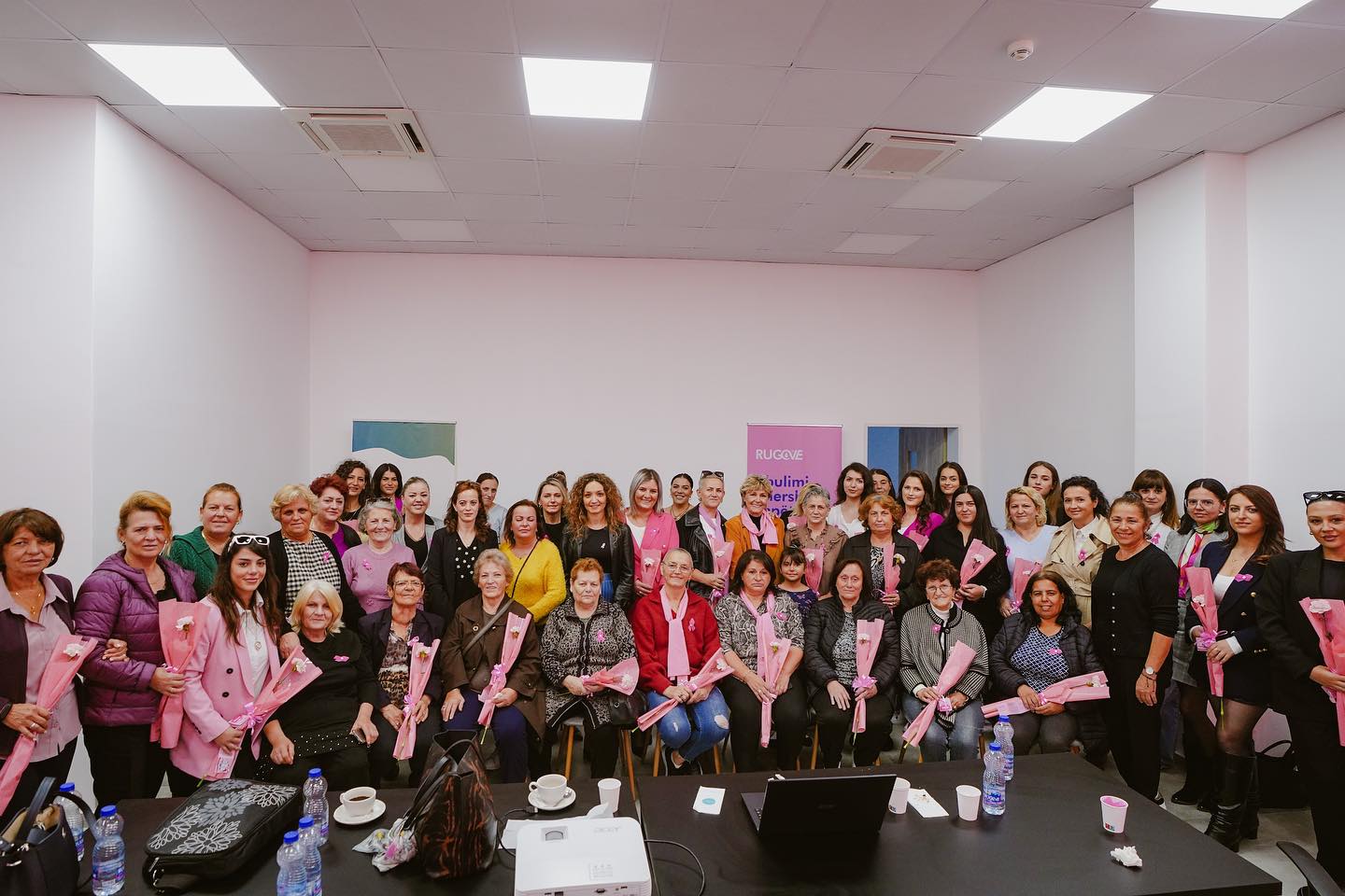 Kosovo CSR Network and Rugove Corpotation Hosts Breast Cancer Awareness Event for Women During Pink October