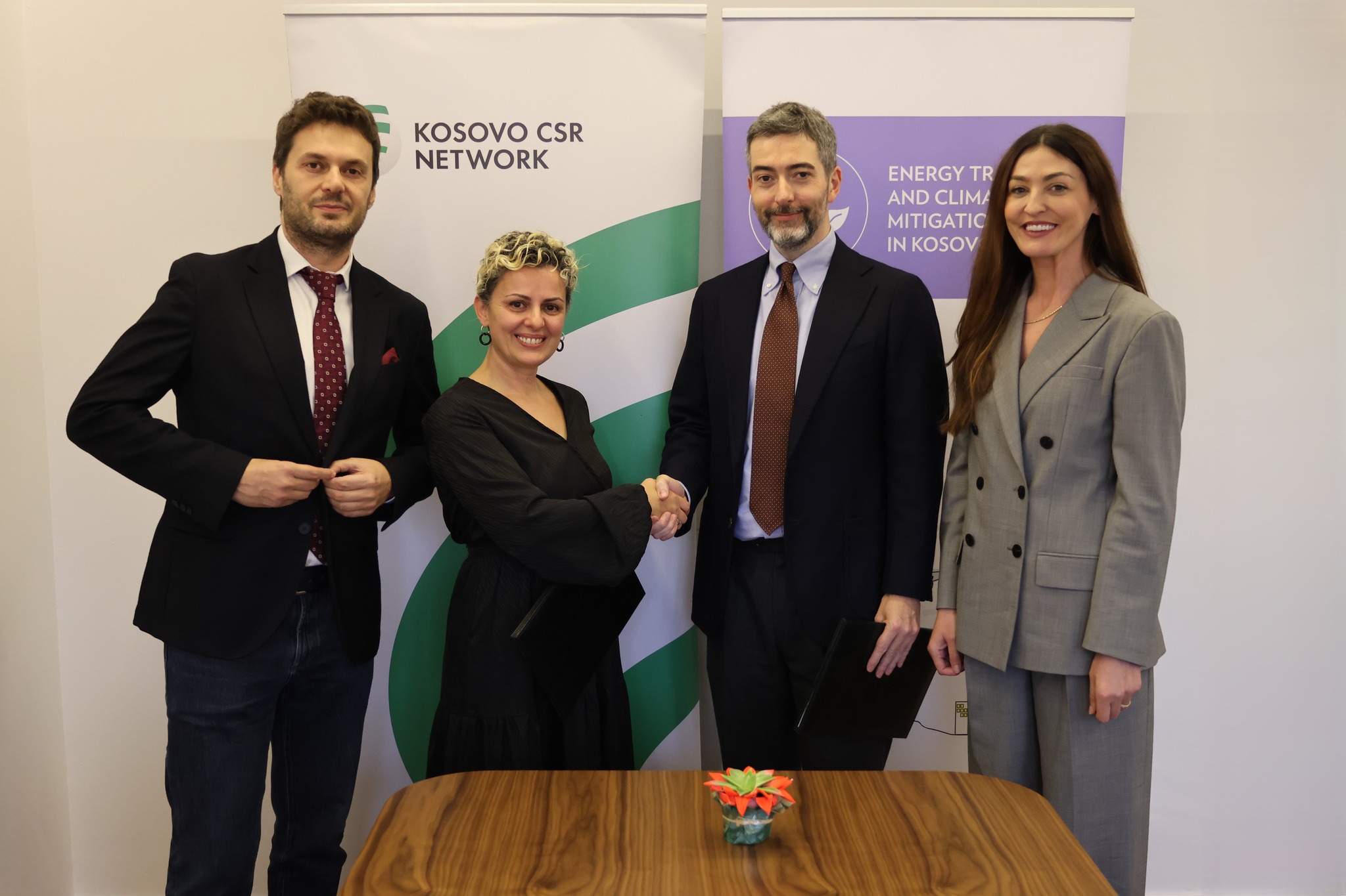 Kosovo CSR Network has signed a Delegation Agreement with LuxDev to Accelerate Kosovo’s Green Energy Transition