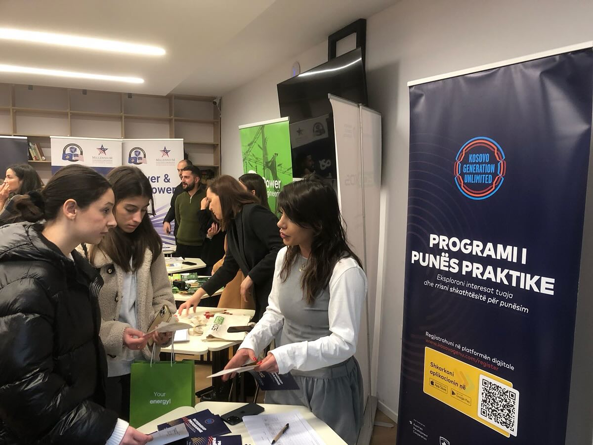 Kosovo Generation Unlimited Engages Youth at Energy Fair