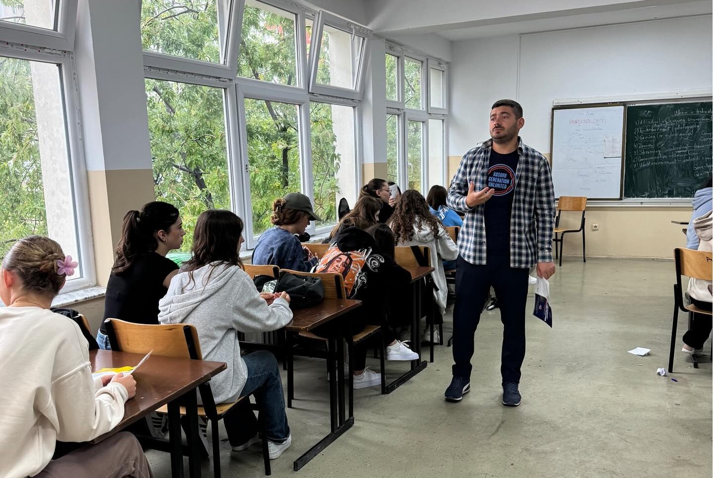 K-Genu Platform Introduced to Youth at “Shtjefen Gjecovi” School