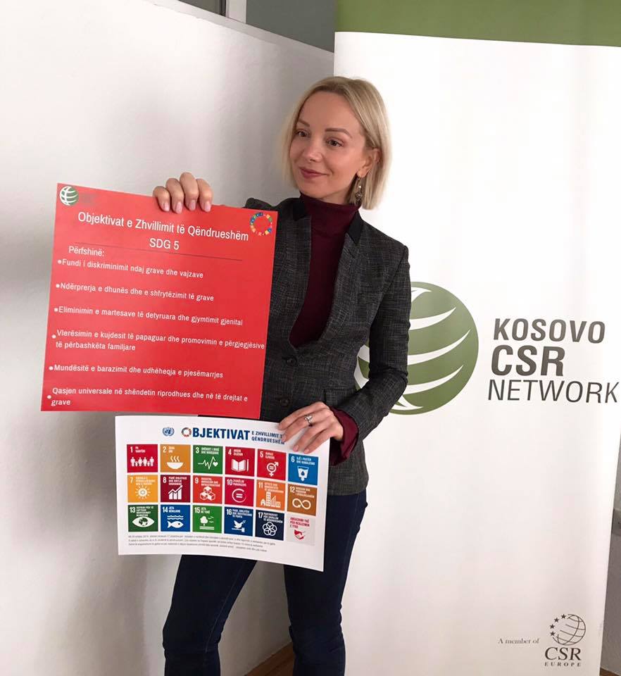 Kosovo CSR Network’s Work Toward the Sustainable Development Goals