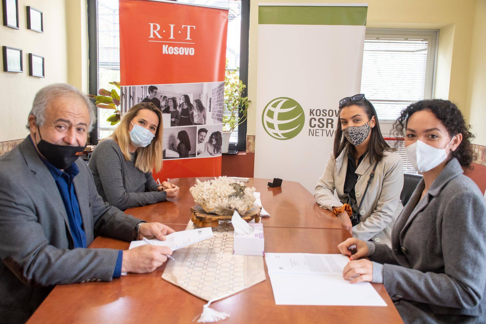 Partnership Formalized with RIT Kosovo to Strengthen Youth Mentorship