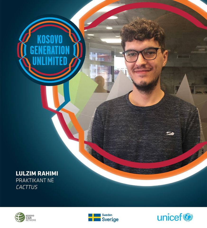 Lulzim Rahimi – Internship Beneficiary at CACTTUS