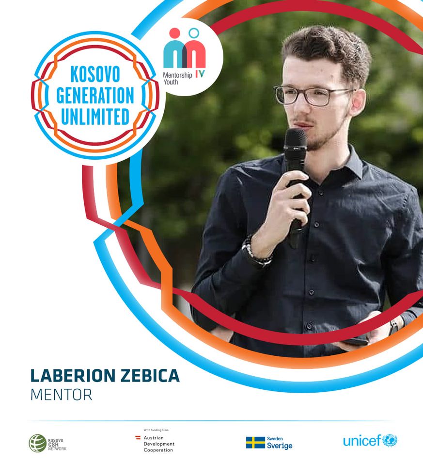 Laberion Zebica – Volunteer Mentor in the Mentorship Programme