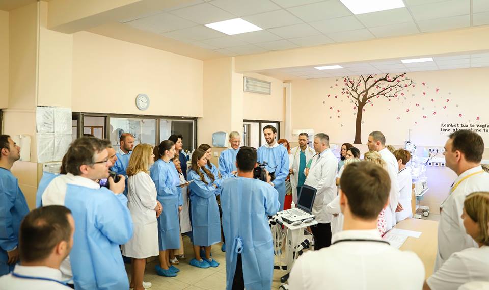 Donation of Echograph Equipment to the Clinical University Center of Kosovo