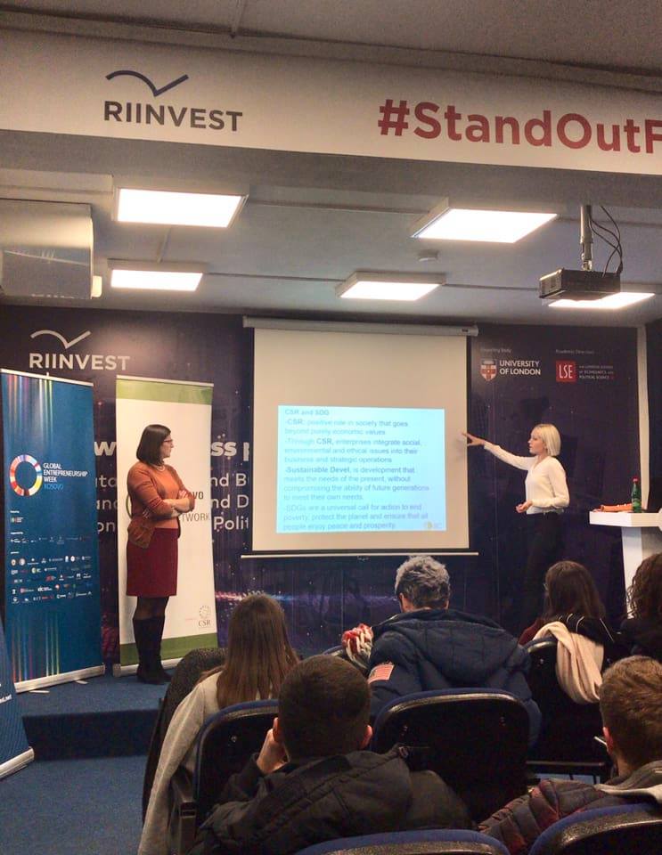 SDGs and Transforming Businesses – Event Organized During Global Entrepreneurship Week