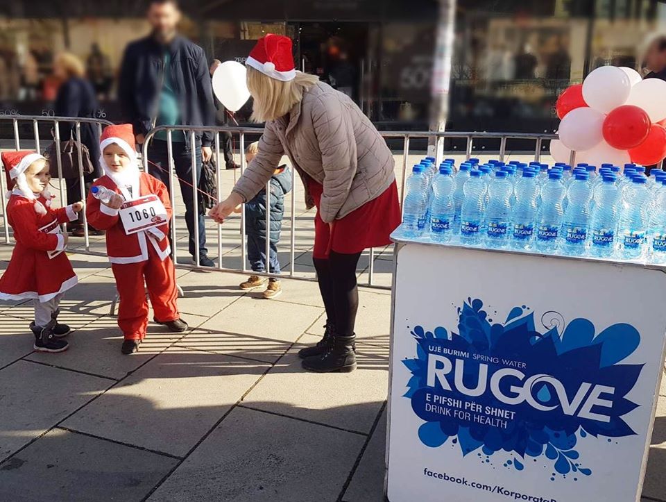 Rugove Supports the Humanitarian Mini-Marathon “Vrapo Babadimër”